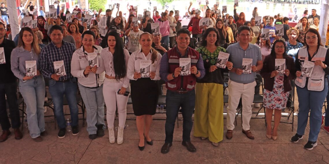 Cuautlancingo a favor de la paz y la seguridad de las mujeres: Omar Muñoz