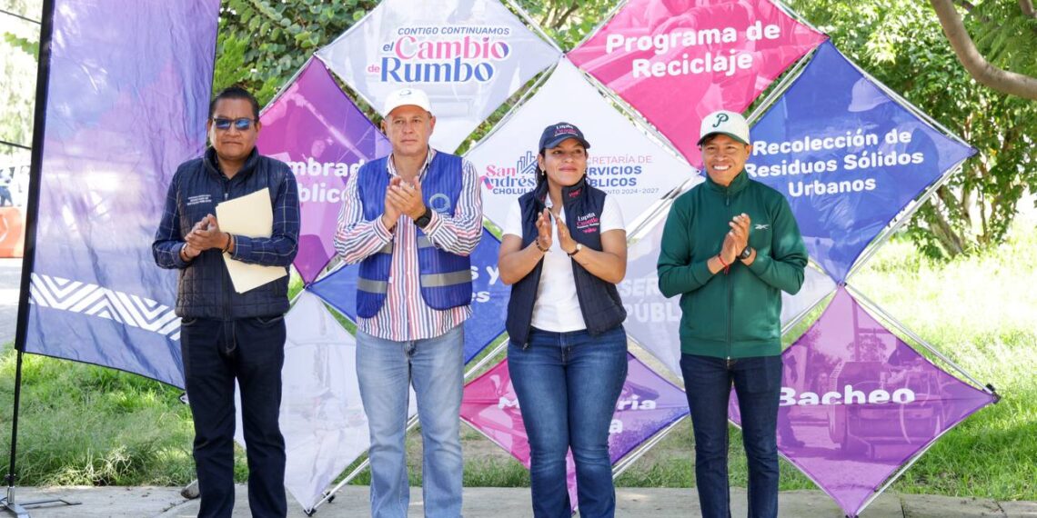 Continúa Lupita Cuautle trabajo comunitario para mejorar espacios públicos