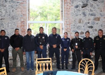 Seguridad Pública de Ocoyucan trabaja en equipo para lograr el progreso del municipio