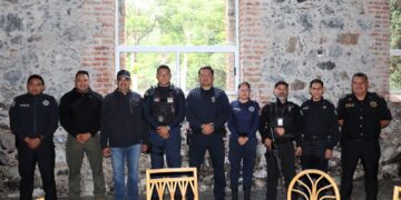 Seguridad Pública de Ocoyucan trabaja en equipo para lograr el progreso del municipio