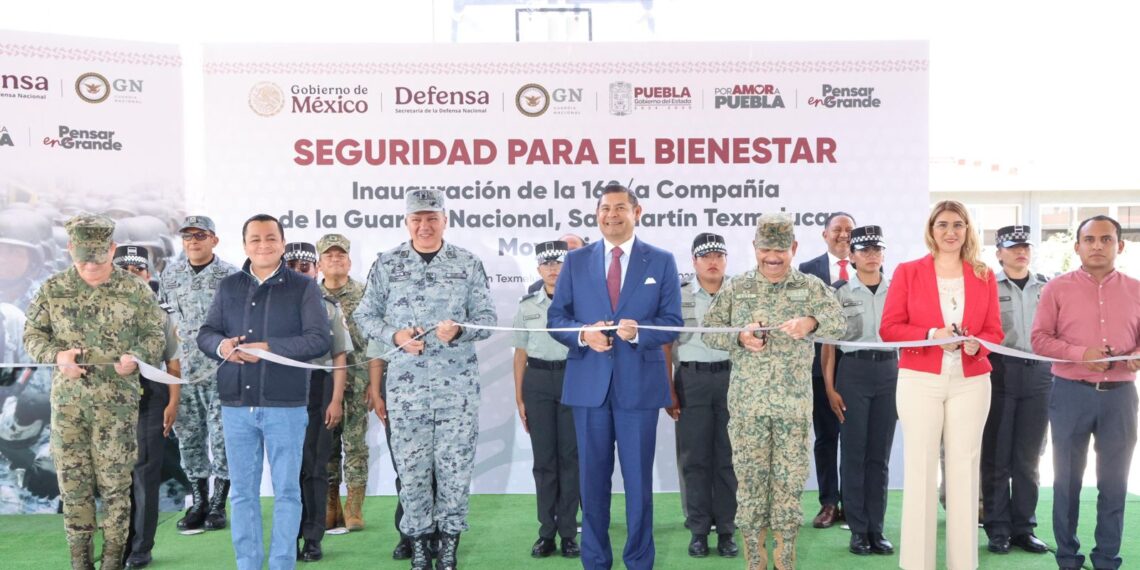 Compañía de la Guardia Nacional en Texmelucan: seguridad y coordinación en Puebla