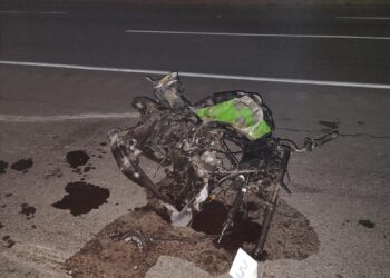 Terrible accidente cobra la vida de dos motociclistas