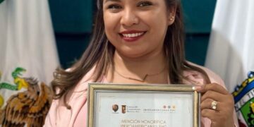 InterAlcaldes FHC brinda reconocimiento a la presidenta de San Miguel Xoxtla, “Guadalupe Ortiz Pérez”