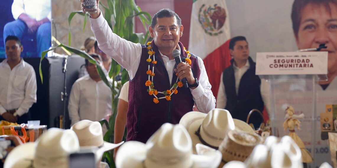 Fortalece Armenta Seguridad para el Campo en microrregión de Zacapoaxtla