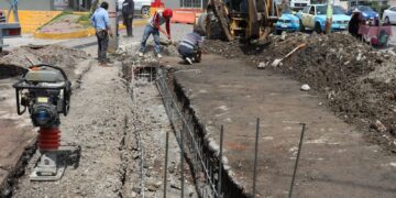 Realiza Ayuntamiento de Ocoyucan trabajos de mantenimiento en calles del municipio