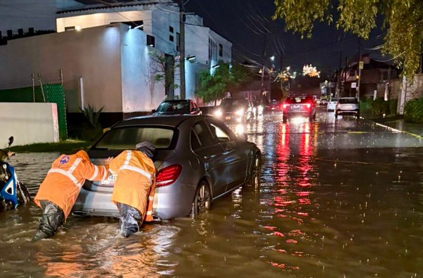 Mantiene San Andrés Cholula vigilancia permanente ante precipitaciones pluviales