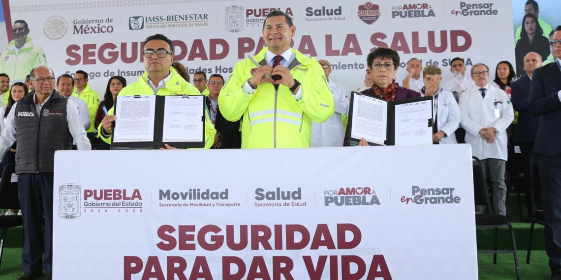 Seguridad para la Salud y la Vida con el Gobierno de Puebla