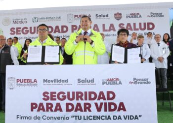 Seguridad para la Salud y la Vida con el Gobierno de Puebla