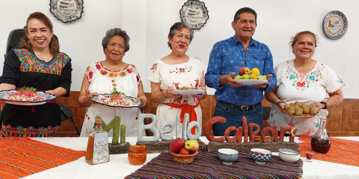 Más de 100 mil personas degustarán los tradicionales Chiles en Nogada en San Andrés Calpan
