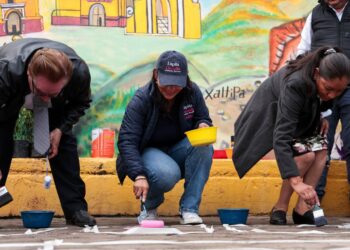 Promueve Lupita Cuautle movilidad responsable en San Andrés Cholula