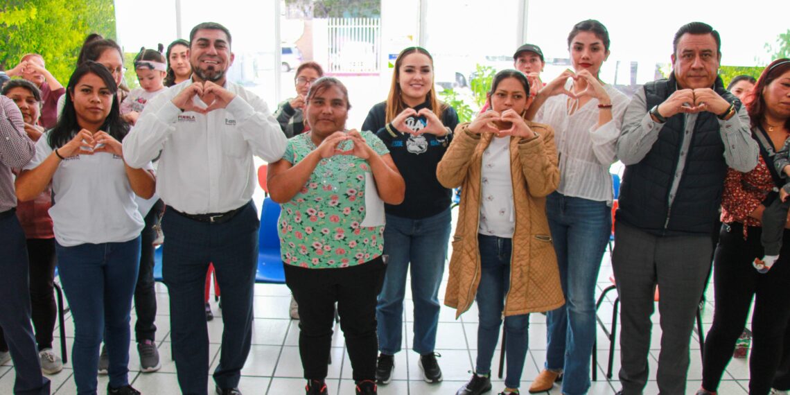 Shamy Spezia impulsa el desarrollo infantil con entrega de despensas en Huejotzingo
