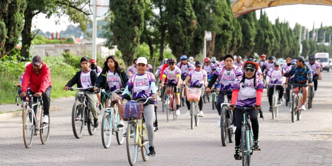 Promueve San Andrés Cholula la actividad física con la 3ra Rodada con Rumbo 2025
