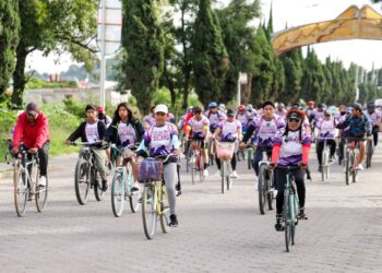 Promueve San Andrés Cholula la actividad física con la 3ra Rodada con Rumbo 2025