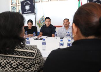 Coordinación, Denuncia y más Vigilancia: Ejes acordados en Mesa de Seguridad en San Cosme Texintla