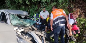 Muere hombre de camino al hospital tras sufrir fuerte accidente en Xicotepec