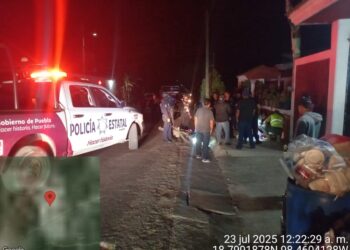 Ebrio motociclista provocó choque contra patrulla en Huaquechula