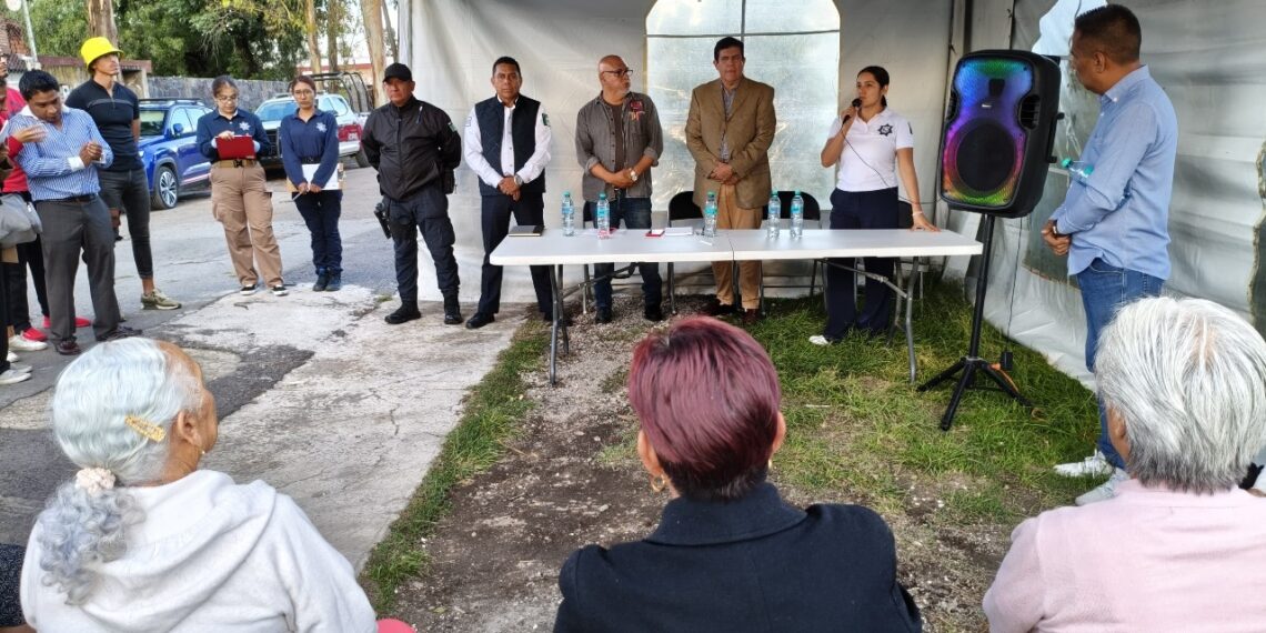 San Pedro Cholula fortalece la seguridad con la creación de comités vecinales en San Diego Los Sauces