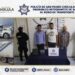 Policía de San Pedro Cholula captura a tres probables integrantes de banda dedicada al robo de transporte de carga