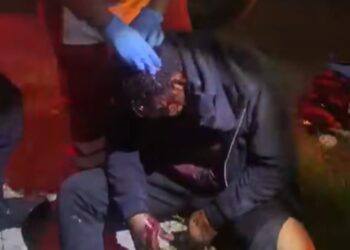 Asaltan gasolinera y se accidentan en la motocicleta donde viajaban en Mixtla