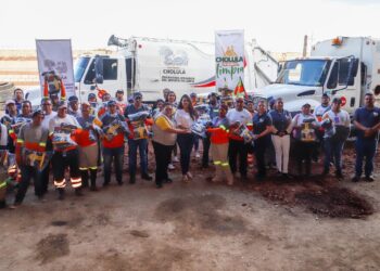 Reafirma alcaldesa compromiso con personal de limpia