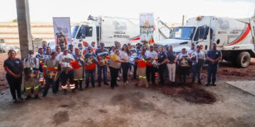 Reafirma alcaldesa compromiso con personal de limpia