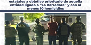 Aprehenden a objetivo prioritario ligado a «La Barredora» y con al menos 10 homicidios
