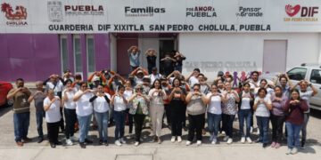Realiza Gobierno de Tonantzin Fernández faena comunitaria en la Guardería DIF de Xixitla
