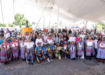 Realizan en Cholula la «Rodada patrimonial 2025»