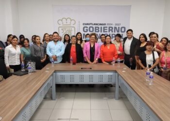 Tere Alfaro reconoce labor de maestras y personal operativo de los CAIC de Cuautlancingo