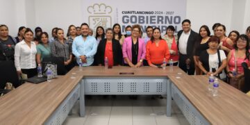 Tere Alfaro reconoce labor de maestras y personal operativo de los CAIC de Cuautlancingo
