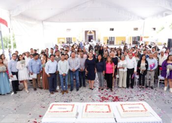 Fortalece Lupita Cuautle núcleo familiar con jornada de bodas gratuitas