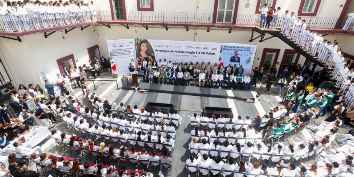 Promueve Gobierno de Puebla, Estrategia 3 x Mi Salud, para lograr bienestar con prevención