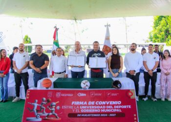 Con convenio de colaboración, Roberto Solís y ‘el Chelís’ impulsan el deporte en Huejotzingo