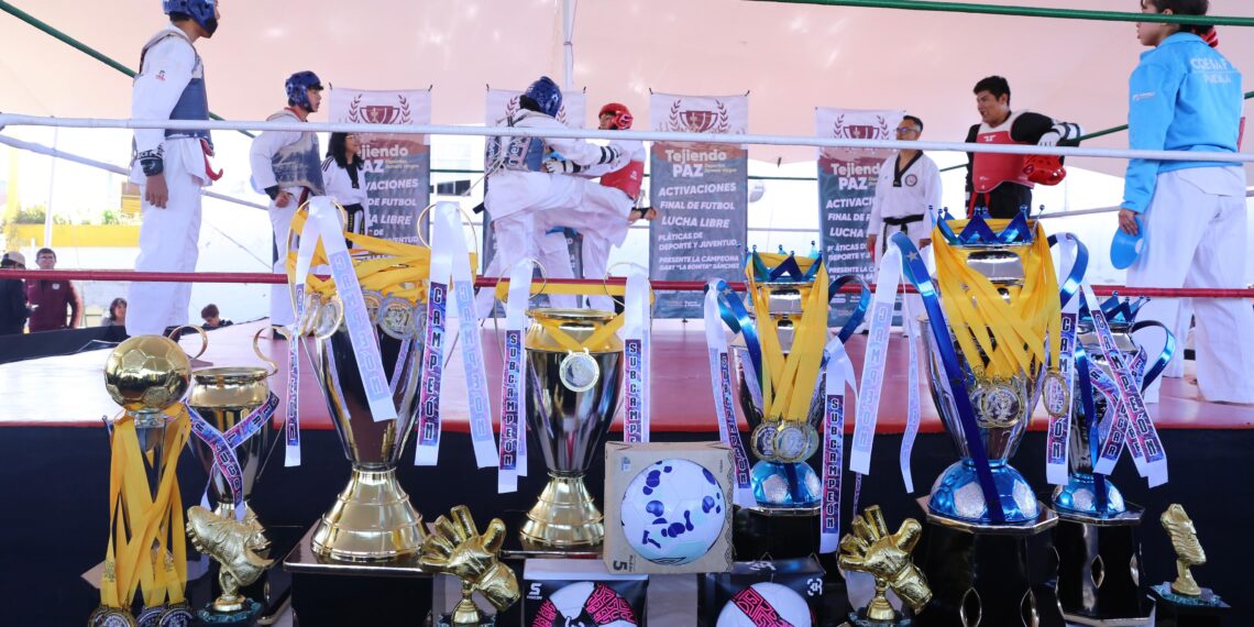 Puebla teje paz e impulsa liderazgos con deporte como política de Estado