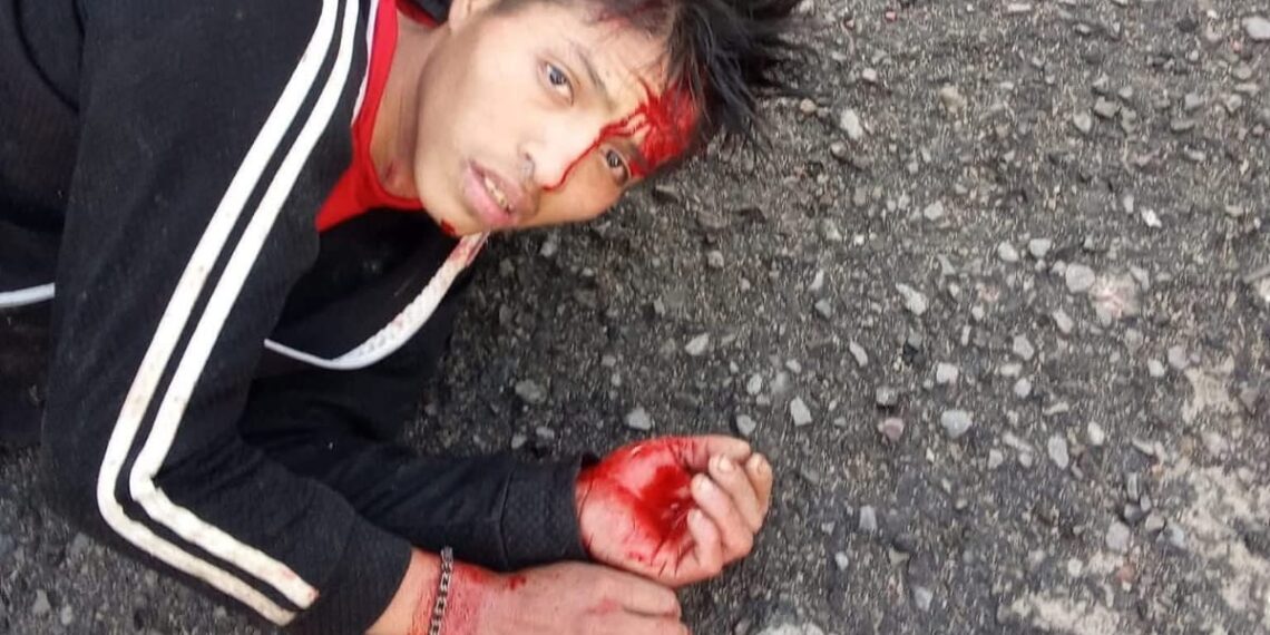 Intentan linchar a presuntos delincuentes en Amozoc