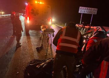 Fatal accidente vial en la carretera San Antonio Virreyes – Teziutlán