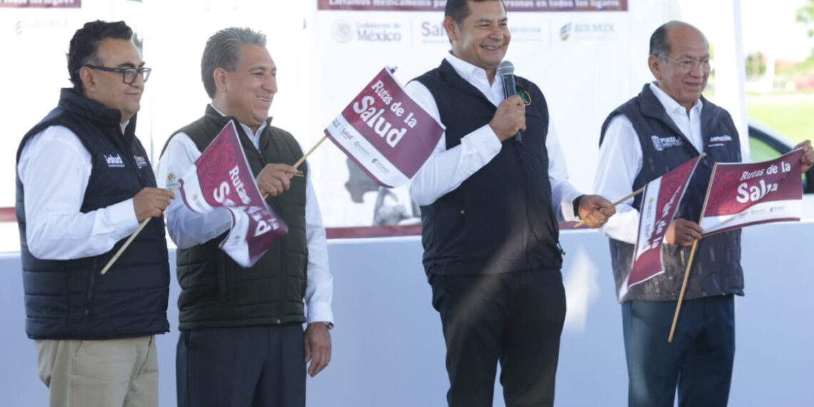 Puebla se suma a Rutas de la Salud, para que medicamentos lleguen a hospitales de IMSS-Bienestar