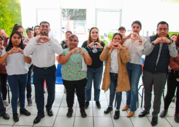Shamy Spezia impulsa el desarrollo infantil con entrega de despensas en Huejotzingo