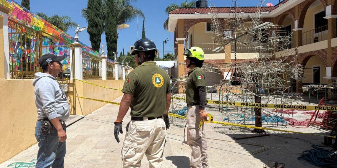 Fiesta Patronal de Santa Clara Ocoyucan transcurre con tranquilidad y seguridad