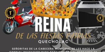 Ayuntamiento de Quecholac lanza convocatoria para elegir a la Reina de las Fiestas Patrias 2025