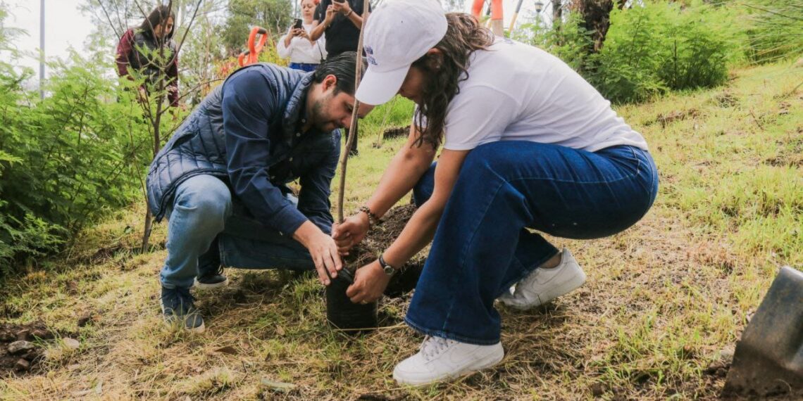 Impulsa Lupita Cuautle acciones conjuntas para un San Andrés Cholula más verde