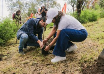 Impulsa Lupita Cuautle acciones conjuntas para un San Andrés Cholula más verde