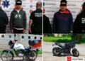 SSC de Huejotzingo fortalece la seguridad: asegura tres motocicletas robadas y detiene a cinco
