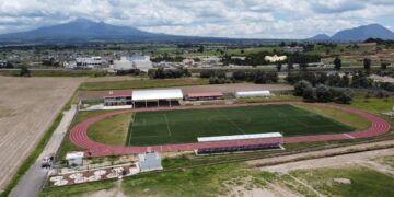 ¡La Unidad Deportiva de Amozoc contará con alumbrado público!