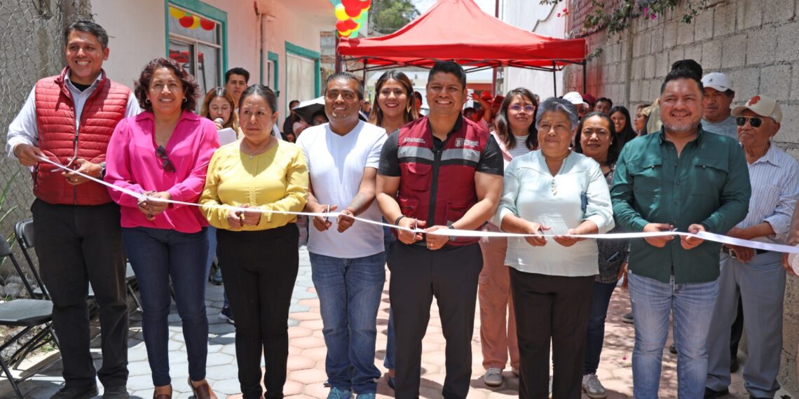 Omar Muñoz realiza jornada integral de trabajo en Cuautlancingo