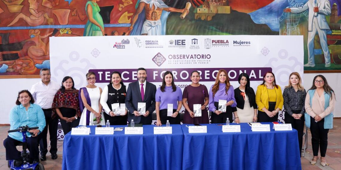 Promueve San Andrés Cholula la participación política de las mujeres en Foro Regional del Observatorio 2025