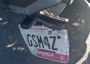 Muere motociclista al derrapar y golpearse la cabeza en la China Poblana