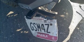 Muere motociclista al derrapar y golpearse la cabeza en la China Poblana