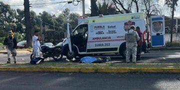 Motociclista muere en accidente en Texmelucan