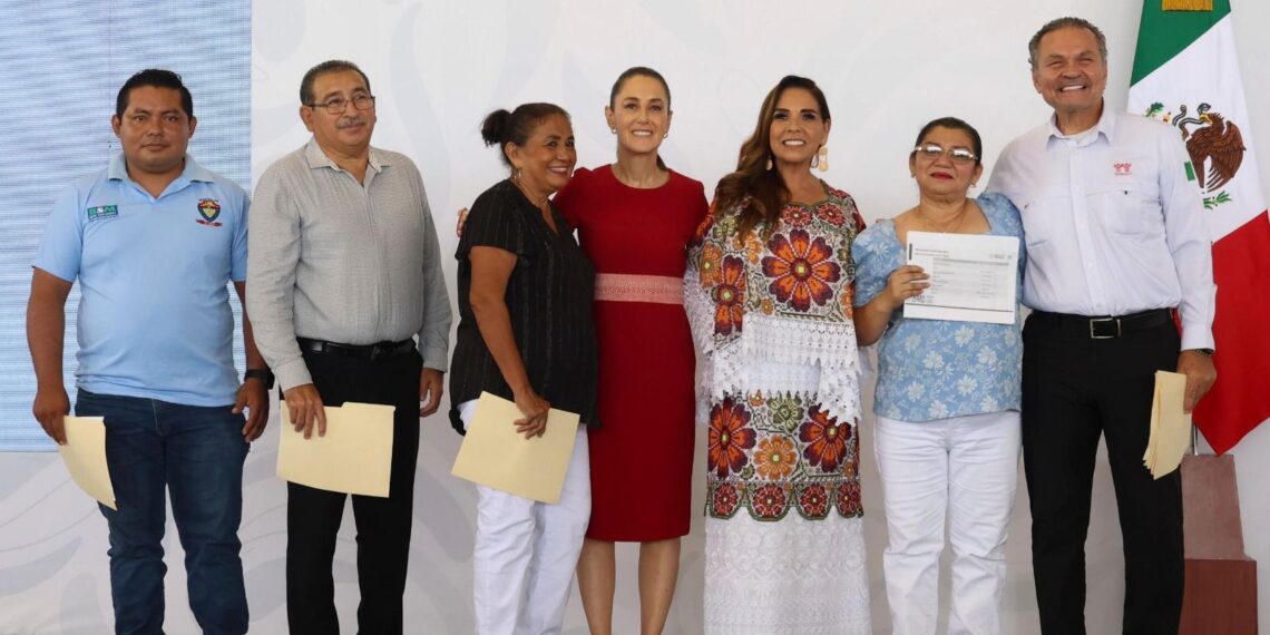 Con acuerdos históricos e inauguraciones de obras prioritarias, Presidenta Claudia Sheinbaum concluye gira por Guatemala, Quintana Roo, Campeche y Estado de México